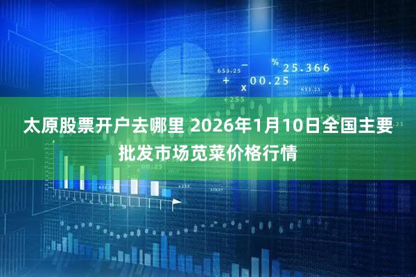 太原股票开户去哪里 2026年1月10日全国主要批发市场苋菜价格行情