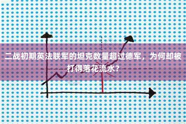 二战初期英法联军的坦克数量超过德军，为何却被打得落花流水？
