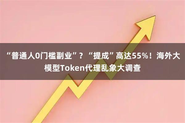“普通人0门槛副业”？“提成”高达55%！海外大模型Token代理乱象大调查