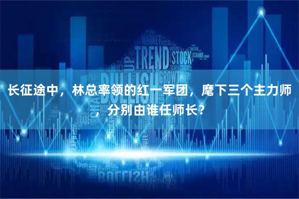 长征途中，林总率领的红一军团，麾下三个主力师，分别由谁任师长？